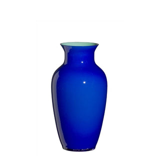 Carlo Moretti I Cinesi 1973 vase in Murano glass h 29 cm Carlo Moretti Blue laguna - Buy now on ShopDecor - Discover the best products by CARLO MORETTI design