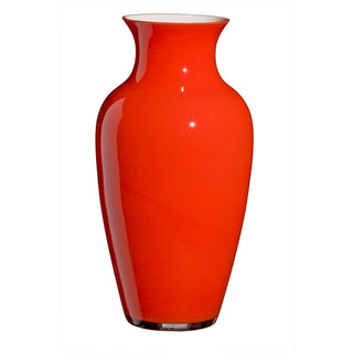 Carlo Moretti I Cinesi 1975 vase in Murano glass h 41 cm Carlo Moretti Orange albore - Buy now on ShopDecor - Discover the best products by CARLO MORETTI design