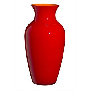 Carlo Moretti I Cinesi 1975 vase in Murano glass h 41 cm Carlo Moretti Red aragosta - Buy now on ShopDecor - Discover the best products by CARLO MORETTI design
