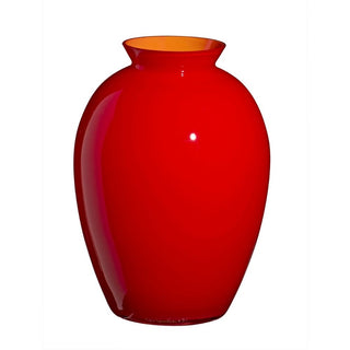 Carlo Moretti Lopas 779 vase in Murano glass h 25 cm Carlo Moretti Red aragosta - Buy now on ShopDecor - Discover the best products by CARLO MORETTI design