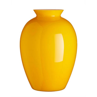 Carlo Moretti Lopas 779 vase in Murano glass h 25 cm Carlo Moretti Yellow - Buy now on ShopDecor - Discover the best products by CARLO MORETTI design