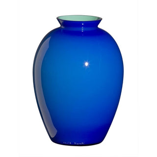 Carlo Moretti Lopas 779 vase in Murano glass h 25 cm Carlo Moretti Blue laguna - Buy now on ShopDecor - Discover the best products by CARLO MORETTI design