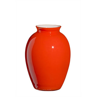 Carlo Moretti Lopas 975 vase in Murano glass h 21 cm Carlo Moretti Orange albore - Buy now on ShopDecor - Discover the best products by CARLO MORETTI design
