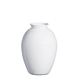 Carlo Moretti Lopas 975 vase in Murano glass h 21 cm White - Buy now on ShopDecor - Discover the best products by CARLO MORETTI design