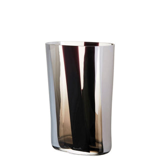 Carlo Moretti Ovale 734 vase white and black in Murano glass h 27.5 cm - Buy now on ShopDecor - Discover the best products by CARLO MORETTI design