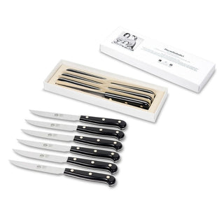 Coltellerie Berti Duemiladodici set 6 table knives 682 black - Buy now on ShopDecor - Discover the best products by COLTELLERIE BERTI 1895 design