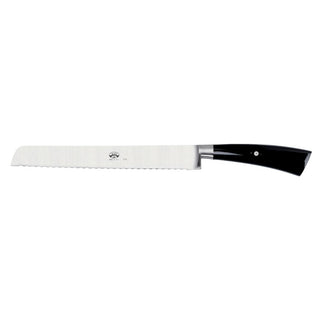 Нож для хлеба Coltellerie Berti Forgiati 2502 цельночерный из плексигласа