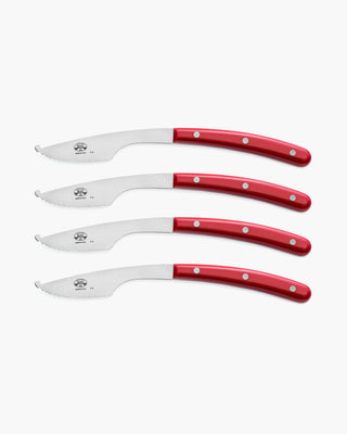 Coltellerie Berti Napoli set 4 pizza knives Red - Buy now on ShopDecor - Discover the best products by COLTELLERIE BERTI 1895 design