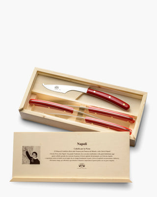 Coltellerie Berti Napoli set 4 pizza knives - Buy now on ShopDecor - Discover the best products by COLTELLERIE BERTI 1895 design