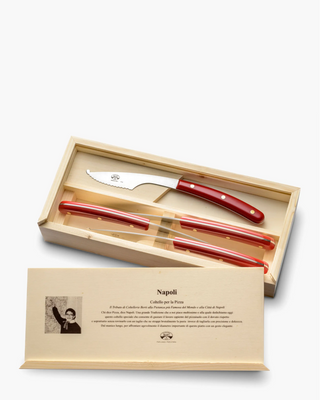 Coltellerie Berti Napoli set 4 pizza knives - Buy now on ShopDecor - Discover the best products by COLTELLERIE BERTI 1895 design