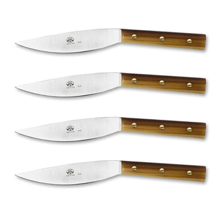 Coltellerie Berti Valdichiana set 4 steak knives 649 cornotech - Buy now on ShopDecor - Discover the best products by COLTELLERIE BERTI 1895 design