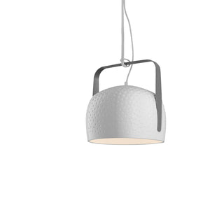 Karman Bag suspension lamp diam. 12.60 inch ceramic with texture 110 Volt - Buy now on ShopDecor - Discover the best products by KARMAN design