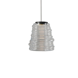 Karman Bibendum LED suspension lamp diam. 11.82 inch with glass lampshade 110 Volt - Buy now on ShopDecor - Discover the best products by KARMAN design