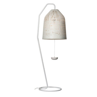 Karman Black Out floor lamp with stem and lampshade in fiberglass OUTDOOR 110 Volt - Buy now on ShopDecor - Discover the best products by KARMAN design