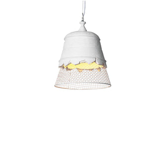 Karman Domenica suspension lamp diam. 13.78 inch with wire netting 110 Volt - Buy now on ShopDecor - Discover the best products by KARMAN design