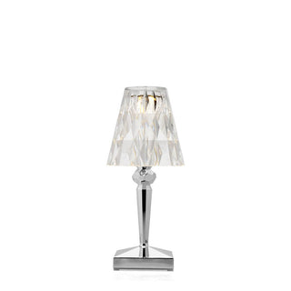 Kartell Battery metallized portable table lamp indoor