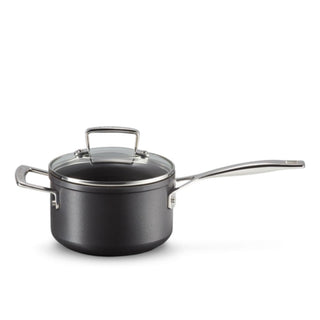 Le Creuset Toughened Non-Stick saucepan with glass lid & helper handle - Buy now on ShopDecor - Discover the best products by LECREUSET design