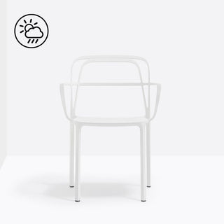 Pedrali Intrigo 3715 aluminum chair for outdoor use - Buy now on ShopDecor - Discover the best products by PEDRALI design
