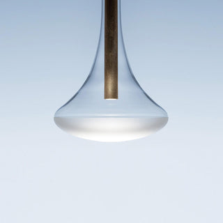 Davide Groppi Cathode suspension lamp Brushed Brass - Buy now on ShopDecor - Discover the best products by DAVIDE GROPPI design