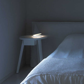 Davide Groppi Palpebra table lamp matt white - Buy now on ShopDecor - Discover the best products by DAVIDE GROPPI design