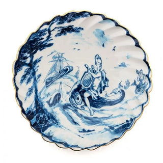 Diesel with Seletti Classics on Acid soup plate diam. 25.4 cm. - 10 in. Delfino - Buy now on ShopDecor - Discover the best products by DIESEL LIVING WITH SELETTI design