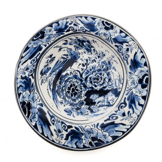 Diesel with Seletti Classics on Acid soup plate diam. 25.4 cm. - 10 in. Flower Bird - Buy now on ShopDecor - Discover the best products by DIESEL LIVING WITH SELETTI design