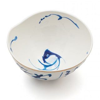 Diesel with Seletti Classics on Acid Koi salad bowl diam. 18.3 cm. - Buy now on ShopDecor - Discover the best products by DIESEL LIVING WITH SELETTI design
