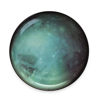 Diesel with Seletti Cosmic Diner dinner plate diam. 26 cm. - 10.24 in. Pluto - Buy now on ShopDecor - Discover the best products by DIESEL LIVING WITH SELETTI design