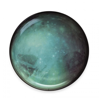 Diesel with Seletti Cosmic Diner dinner plate diam. 26 cm. - 10.24 in. Pluto - Buy now on ShopDecor - Discover the best products by DIESEL LIVING WITH SELETTI design