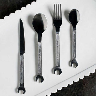 Diesel with Seletti Diy Collection cutlery set 4 pieces steel - Buy now on ShopDecor - Discover the best products by DIESEL LIVING WITH SELETTI design