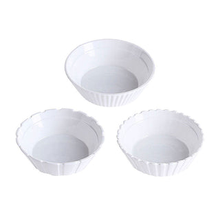 Diesel with Seletti Machine Collection set 3 bowls diam. 16 cm. white - Buy now on ShopDecor - Discover the best products by DIESEL LIVING WITH SELETTI design