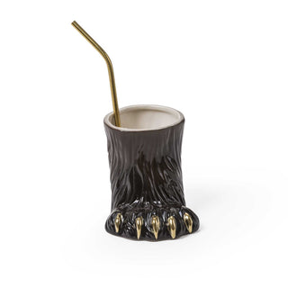 Diesel with Seletti Party Animal Bear decoration of a bear paw black - Buy now on ShopDecor - Discover the best products by DIESEL LIVING WITH SELETTI design