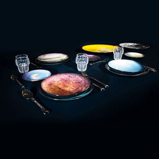 Diesel with Seletti Cosmic Diner Jupiter dinner plate diam. 23 cm. - Buy now on ShopDecor - Discover the best products by DIESEL LIVING WITH SELETTI design