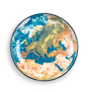 Diesel with Seletti Cosmic Diner Earth Europe plate - Buy now on ShopDecor - Discover the best products by DIESEL LIVING WITH SELETTI design