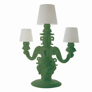 Slide - Design of Love King of Love Floor lamp Slide Mauve Green FV - Buy now on ShopDecor - Discover the best products by SLIDE design