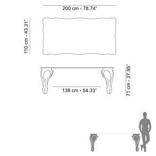Slide - Design of Love Sir of Love Table - Buy now on ShopDecor - Discover the best products by SLIDE design
