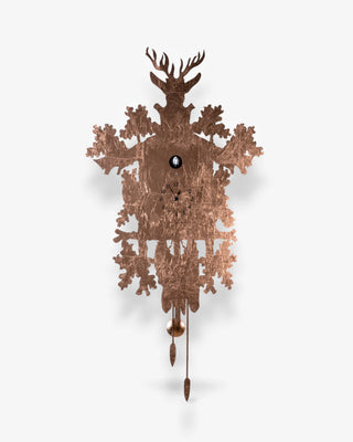 Domeniconi Cucù cuckoo clock leaf effect