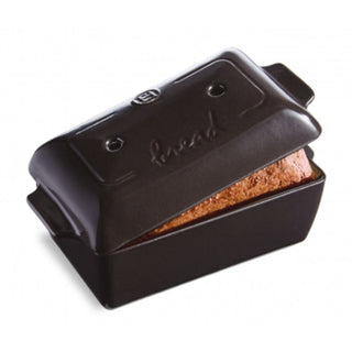 Emile Henry Bread Loaf Baker Emile Henry Charcoal 79 - Buy now on ShopDecor - Discover the best products by EMILE HENRY design