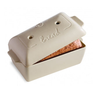 Emile Henry Bread Loaf Baker Emile Henry Linen 50 - Buy now on ShopDecor - Discover the best products by EMILE HENRY design