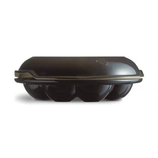 Emile Henry Crown Baker Emile Henry Charcoal 79 - Buy now on ShopDecor - Discover the best products by EMILE HENRY design