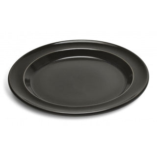 Emile Henry dinner plate diam. 28 cm. Emile Henry Charcoal 79 - Buy now on ShopDecor - Discover the best products by EMILE HENRY design