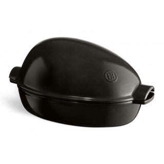Emile Henry Large Roaster Emile Henry Charcoal 79 - Buy now on ShopDecor - Discover the best products by EMILE HENRY design