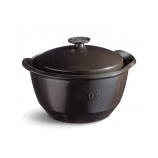 Emile Henry One Pot casserole Emile Henry Charcoal 79 - Buy now on ShopDecor - Discover the best products by EMILE HENRY design