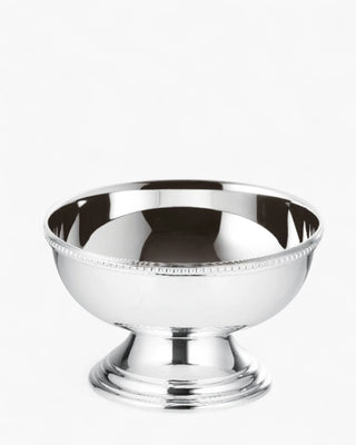Ercuis Ambassade Perles cup with foot silver plated - Buy now on ShopDecor - Discover the best products by ERCUIS design