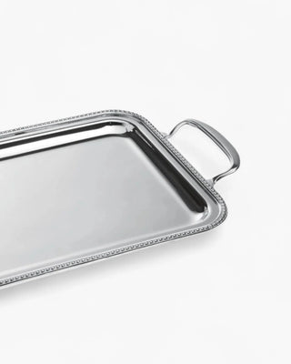 Ercuis Ambassade Perles tray silver plated - Buy now on ShopDecor - Discover the best products by ERCUIS design