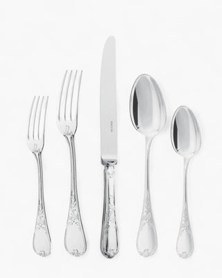 Ercuis Du Barry 5-piece cutlery set silver plated - Buy now on ShopDecor - Discover the best products by ERCUIS design