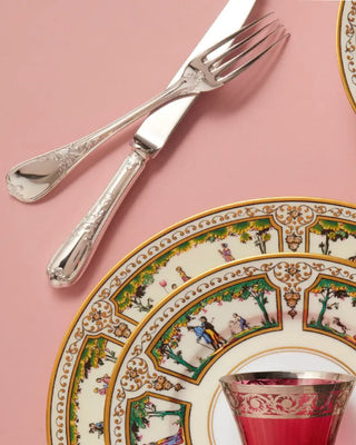 Ercuis Du Barry 5-piece cutlery set silver plated - Buy now on ShopDecor - Discover the best products by ERCUIS design