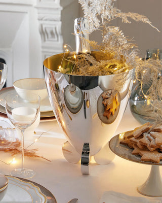Ercuis Galet champagne bucket cooler silver plated - Buy now on ShopDecor - Discover the best products by ERCUIS design