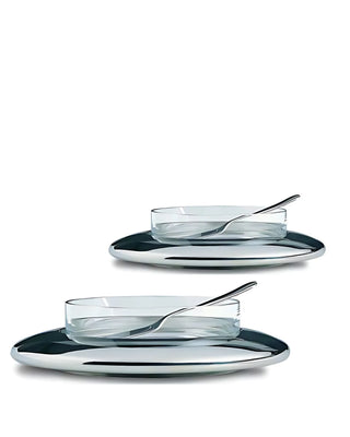 Ercuis Galet cruet set salt and pepper silver plated - Buy now on ShopDecor - Discover the best products by ERCUIS design
