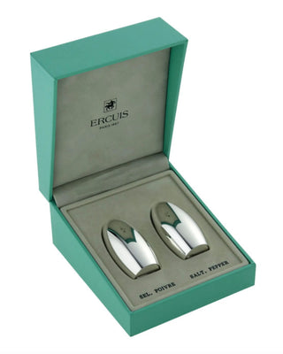 Ercuis Galet salt and pepper shakers silver plated - Buy now on ShopDecor - Discover the best products by ERCUIS design